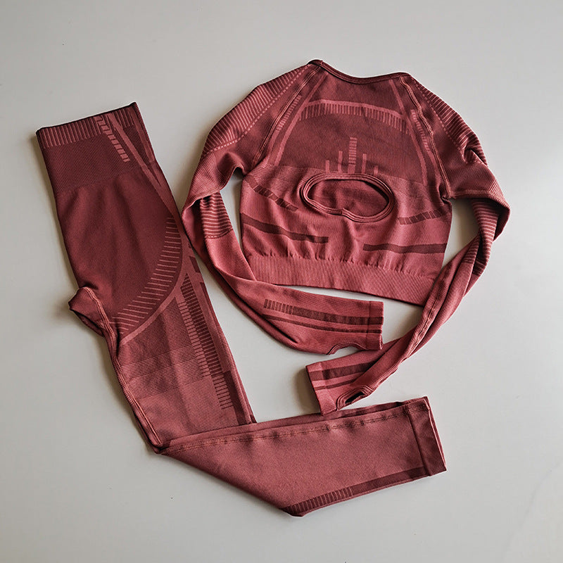 Premium Fitness Set Damen – Seamless Sportbekleidung