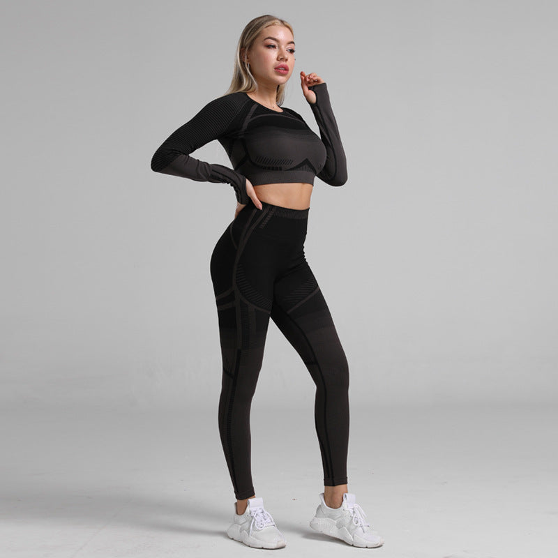 Premium Fitness Set Damen – Seamless Sportbekleidung