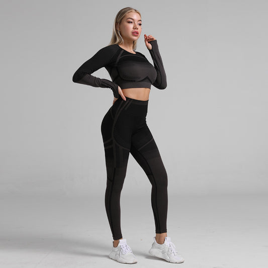 Premium Fitness Set Damen – Seamless Sportbekleidung