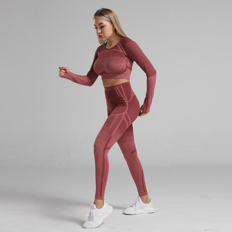 Premium Fitness Set Damen – Seamless Sportbekleidung
