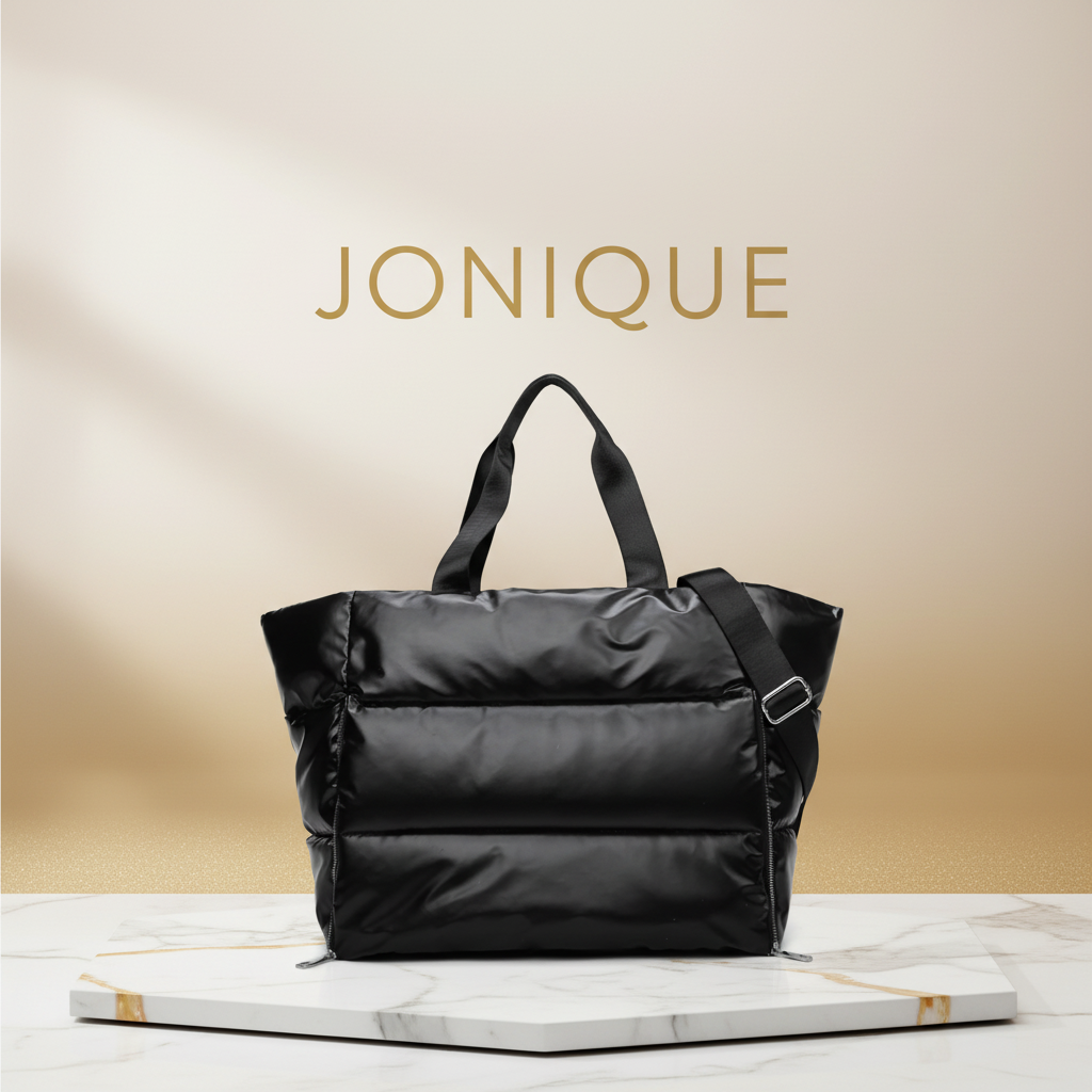 Schwarze Tasche - JONIQUE